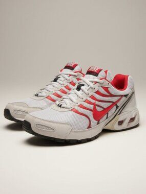 Nike Air Max Torch 4 Men 9.5 Gray Red CI2202-001 Running Athletic Shoes